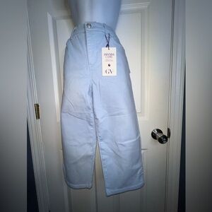 NWT Gloria Vanderbilt Petites 4 Slimming Amanda Denim Capri Pants Blue Jeans 4P